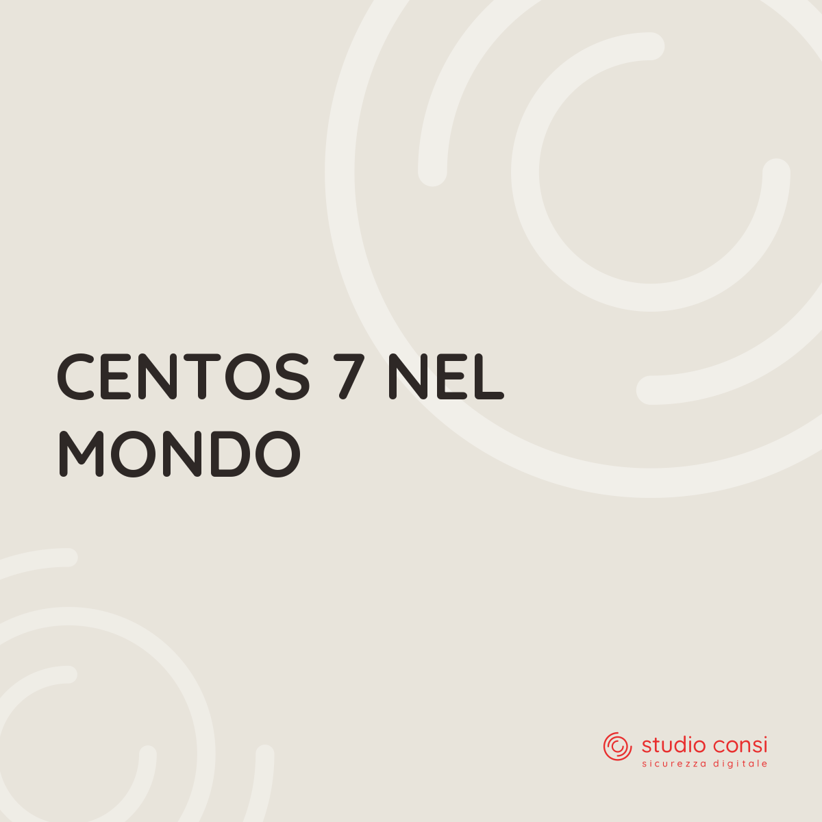 CentOS 7 nel mondo