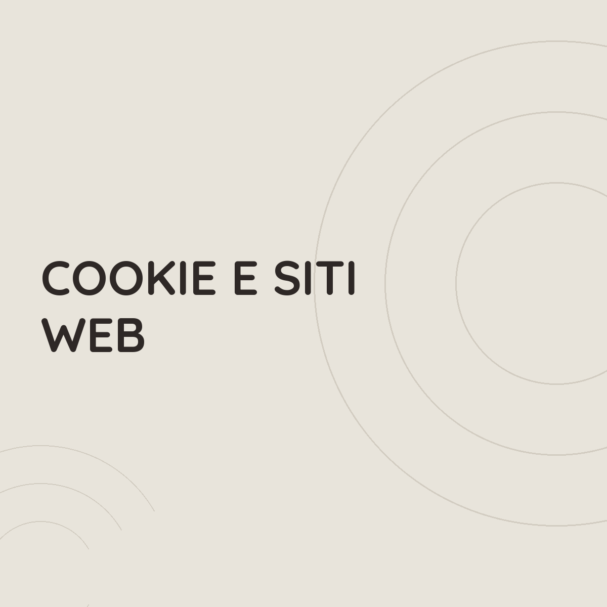 Cookie e siti web