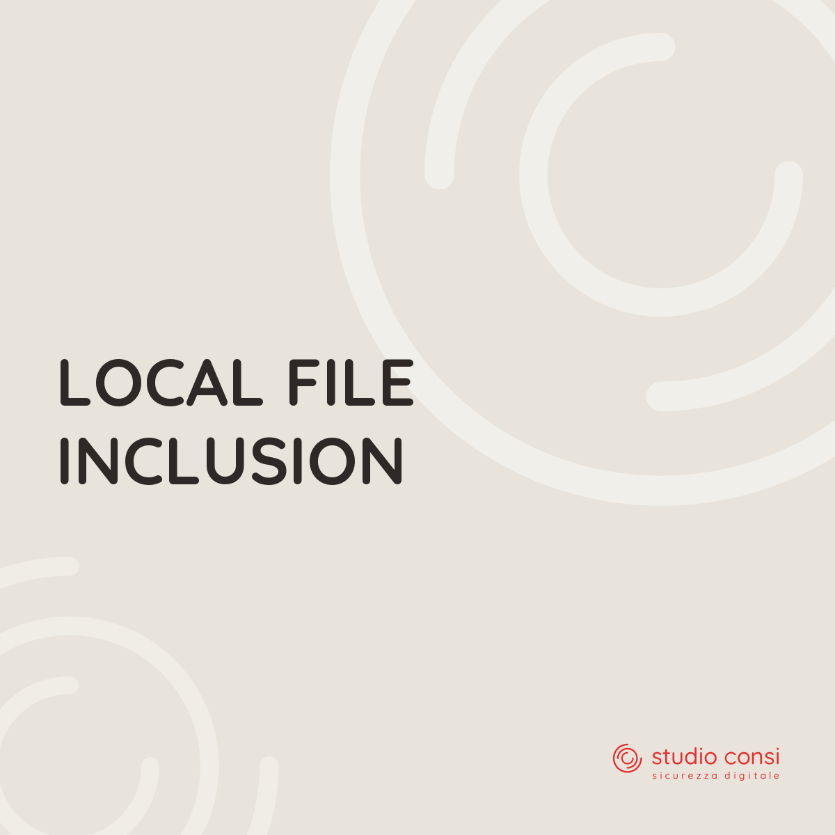 Local File Inclusion