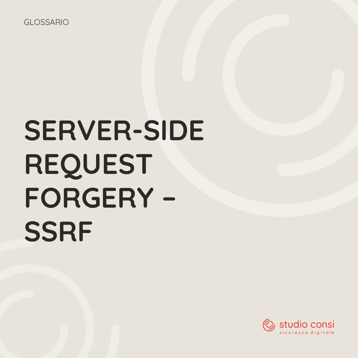 Server-Side Request Forgery &ndash; SSRF
