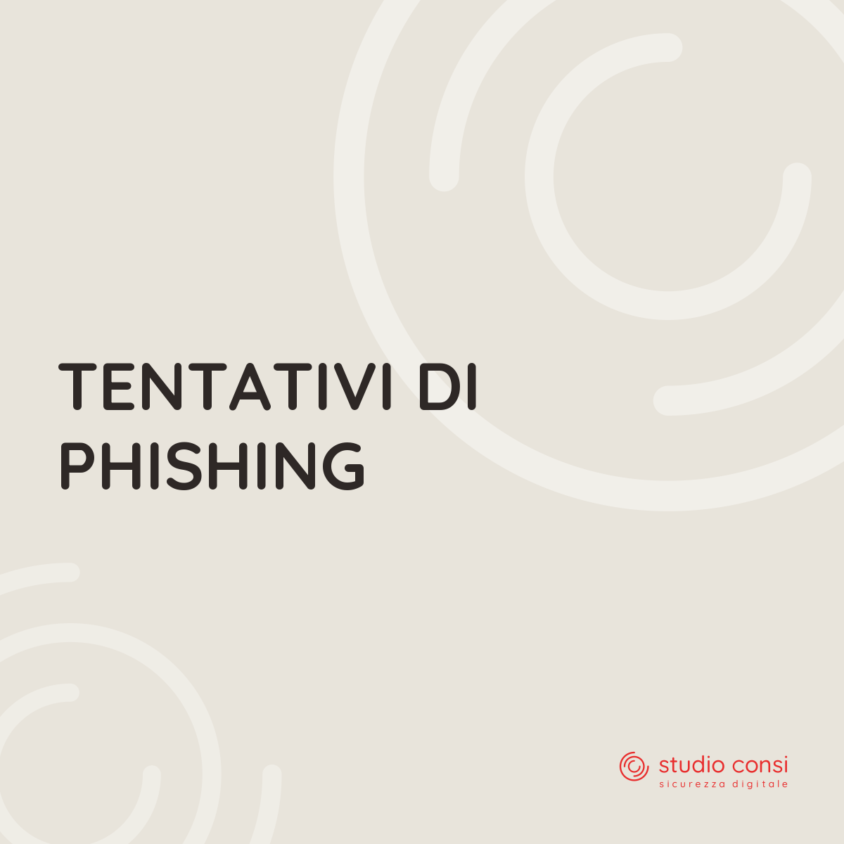 Tentativi di phishing