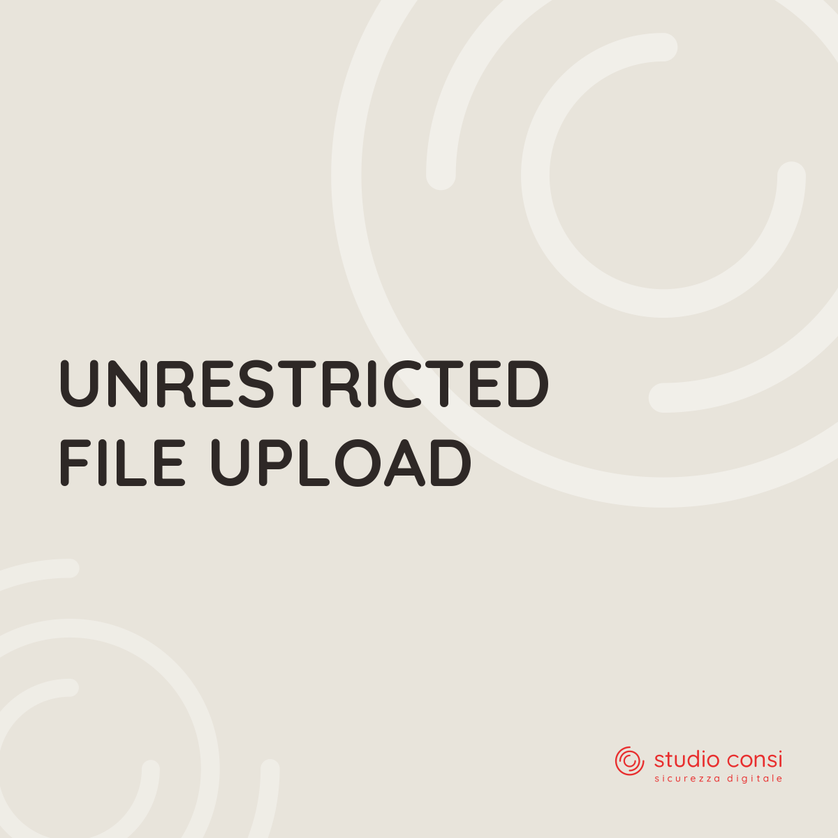 Unrestricted File Upload